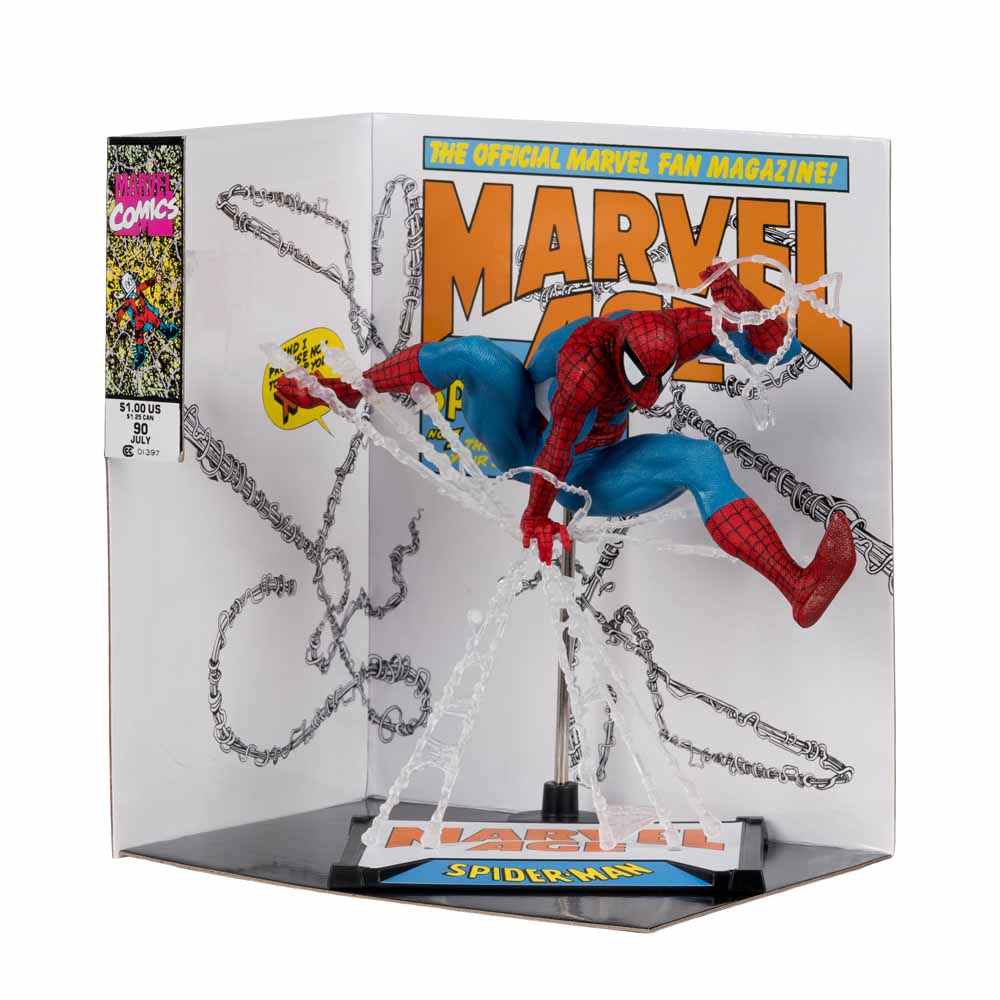 Marvel - Spider-Man - Marvel Age #90 Spider-Man 1:10th Scale Posed Statue - Packshot 5