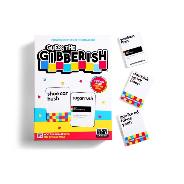 Guess The Gibberish Card Game - Packshot 3