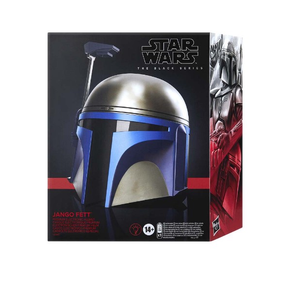 Star Wars - Attack of the Clones - The Black Series Jango Fett Premium Electronic Helmet - Packshot 3