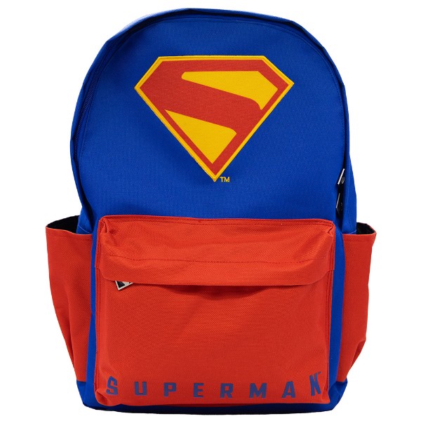 DC Comics - Superman 2025 - Classic Superman Shield Backpack - Packshot 1