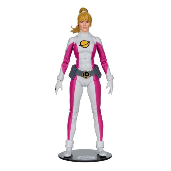 DC Multiverse - Legion of Super-Heroes - Saturn Girl (DC Classic) Red Platinum Edition 7" Action Figure - Packshot 2