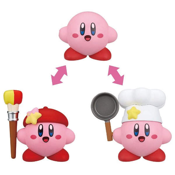 Kirby - Copy Ability Figure - Artist & Cook - Packshot 1