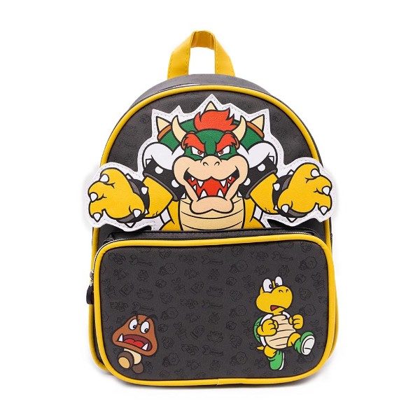 bowser mini backpack Bioworld Super Mario Bros Adult Green Turtle Shell This fearsome backpack features a large Bowser graphic bowser backpack - TikTok Shop