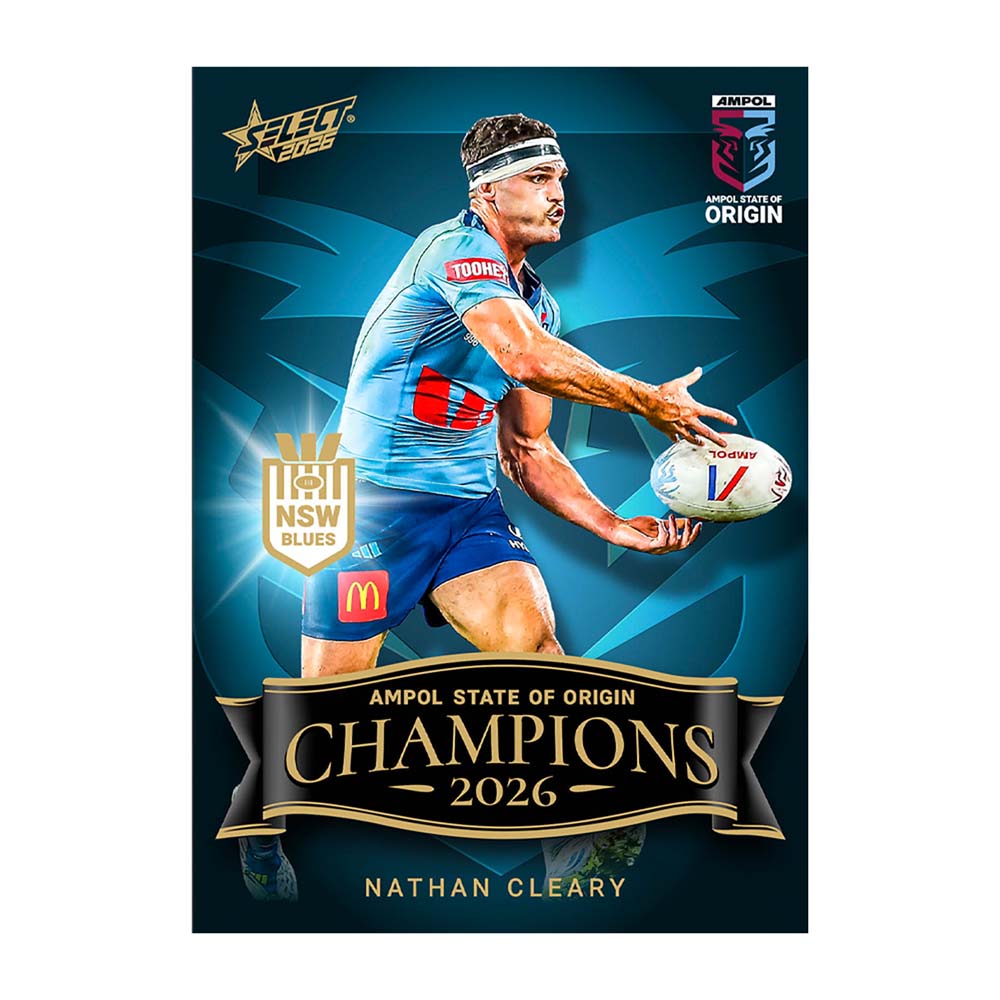 NRL - TC - 2026 State of Origin Champions Card Set - NSW Blues - Packshot 5