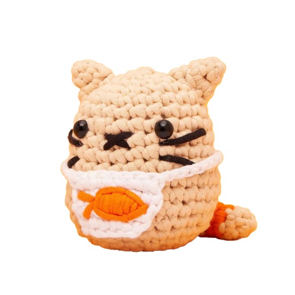 The WOOBLES - Nico the Cat Crochet Kit - Packshot 1