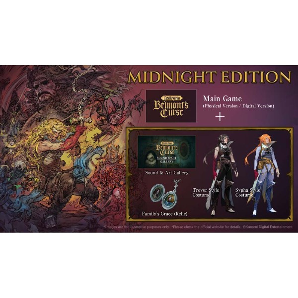 Castlevania: Belmont's Curse - Midnight Edition - Packshot 2