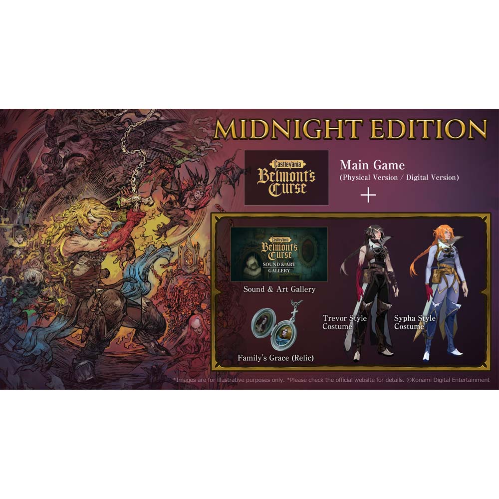 Castlevania: Belmont's Curse - Midnight Edition - Packshot 2