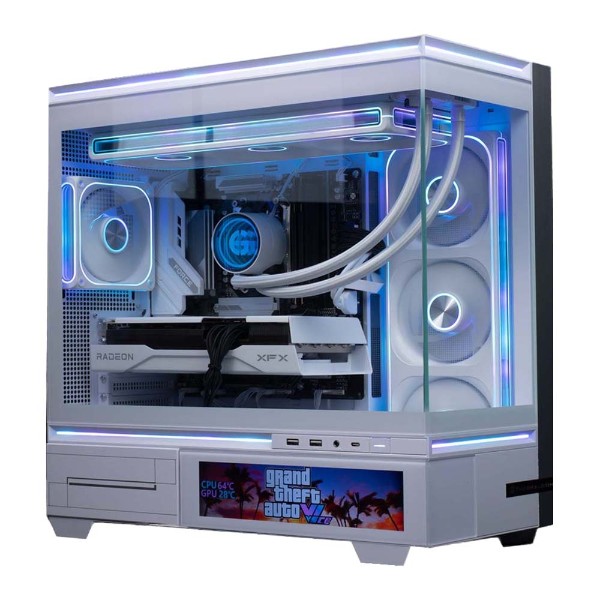 Evolve Vision | AMD Radeon RX 9070 12GB | AMD Ryzen 7 7700 (8C / 16T) Gaming PC - Packshot 1