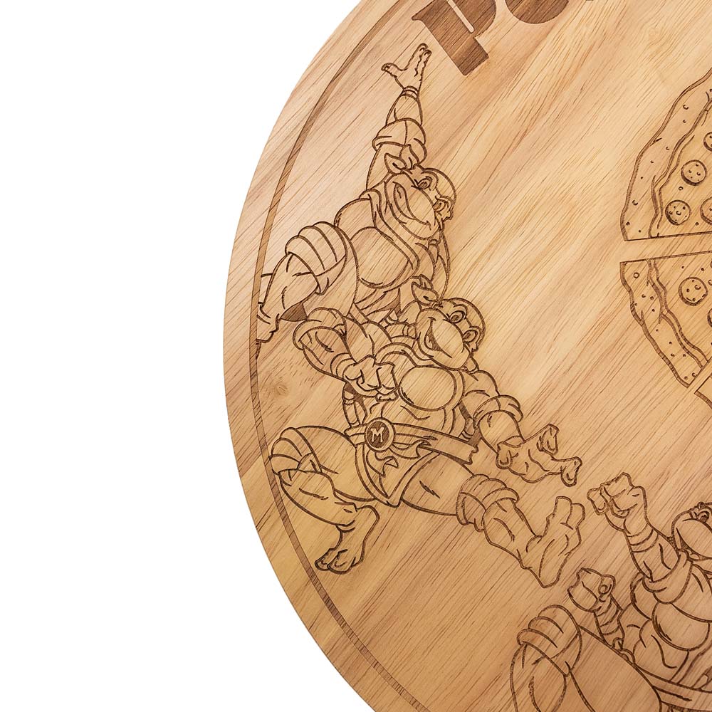 Teenage Mutant Ninja Turtles - Wooden Pizza Board - Packshot 4