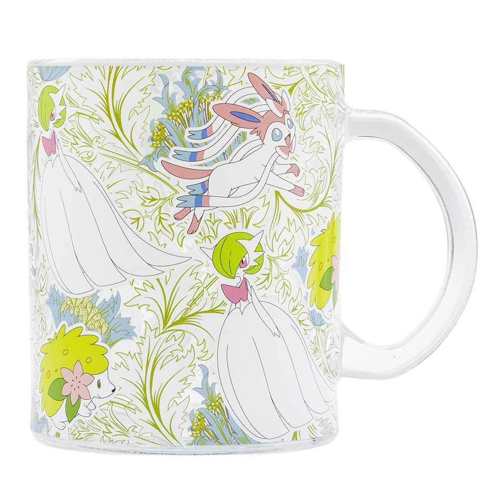 Pokemon - Mythical Garden Glass Mug - Packshot 2