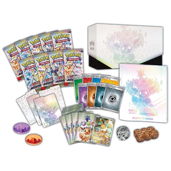 Pokemon - TCG - Scarlet & Violet Prismatic Evolutions Elite Trainer Box - Packshot 2