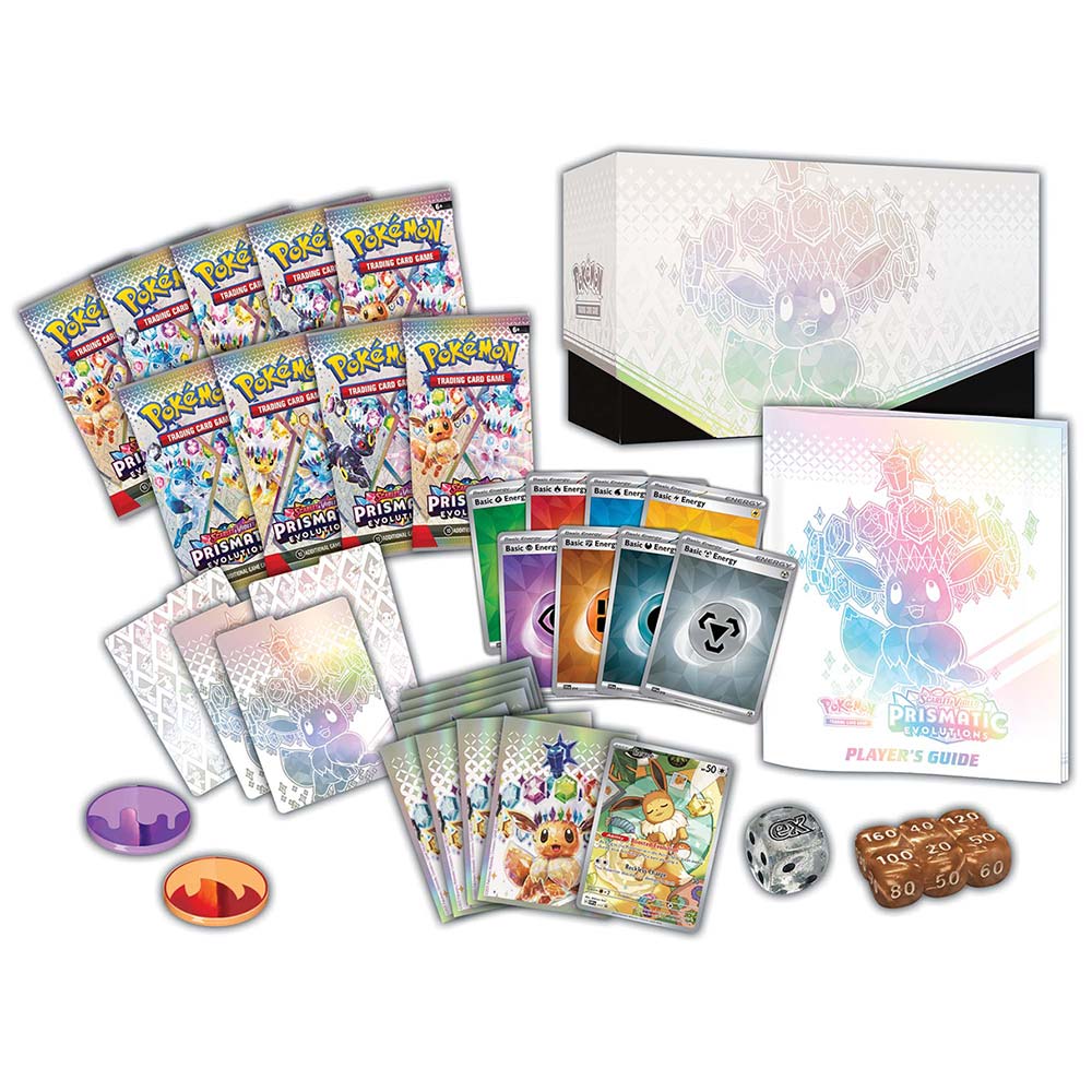 Pokemon - TCG - Scarlet & Violet Prismatic Evolutions Elite Trainer Box - Packshot 2