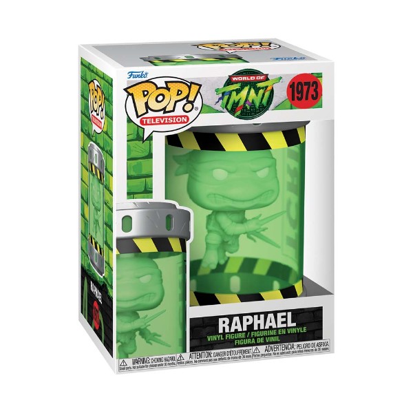 Teenage Mutant Ninja Turtles - Raphael (Ooze Canister) Pop! Vinyl Figure - Packshot 2
