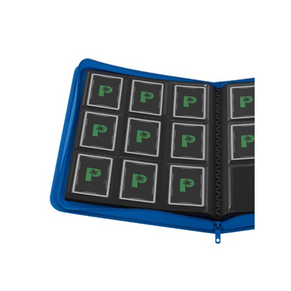 Palms Off Gaming - Collector's Series 9 Pocket Zip Trading Card Binder - Blue - Packshot 2