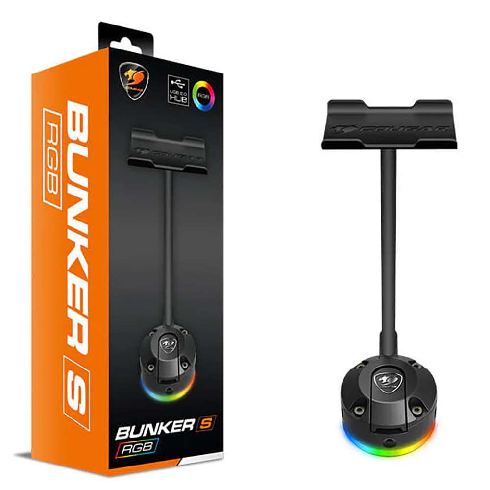 Cougar BUNKER S RGB RGB Headset Stand Dual Mode - Stand or Case - Packshot 5