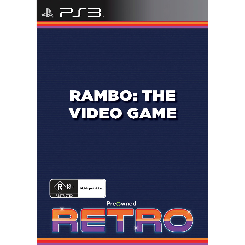 Rambo: The Video Game - Packshot 1
