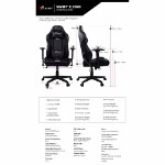 TTRacing Swift X 2020 Air Threads Fabric Gaming Chair - Dawn - Packshot 6