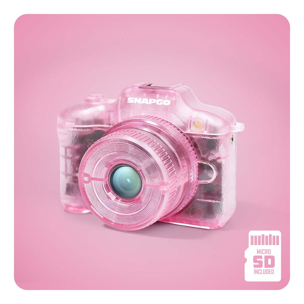 Powerwave SnapGo Mini Camera - Flamingo Pink - Packshot 2