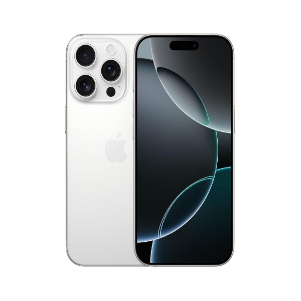 Apple iPhone 16 Pro (128GB, White Titanium) - Good Refurbished - Packshot 1