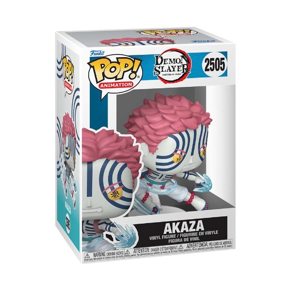 Demon Slayer: Infinity Castle - Akaza (Fist Fight) Pop! Vinyl Figure - Packshot 2