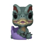 Jurassic Park - Dilophosaurus Hatching Pocket Pop! Vinyl Figure - Packshot 1