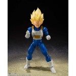 Dragon Ball Z - Super Saiyan Vegeta (Dangerous Pride) S.H.Figuarts Action Figure - Packshot 2