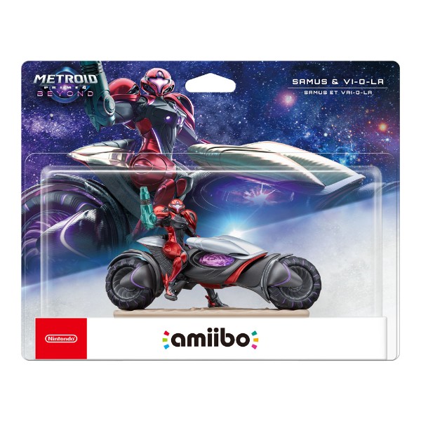 Nintendo amiibo (Metroid Prime 4: Beyond) - Samus & VI-0-LA Figure - Packshot 1