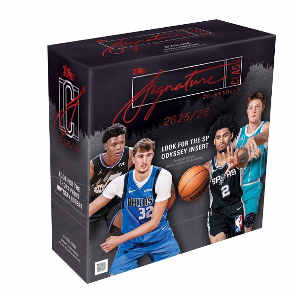 NBA – TC – Topps 2025-26 Signature Class Mega Box - Packshot 1