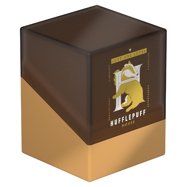 Ultimate Guard - Harry Potter "4 Houses" Boulder 100+ Deck Box - Hufflepuff - Packshot 1