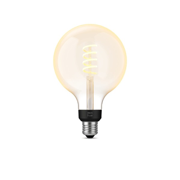 Philips - Hue White Ambiance Filament G125 Globe - E27 Smart Bulb - Packshot 1