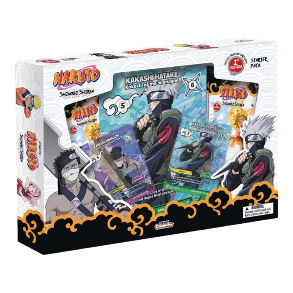 Naruto – TCG – Naruto Mythos Shinobi Shiren 'Kakashi vs Zabuza' Starter Pack (1st Edition) - Packshot 1