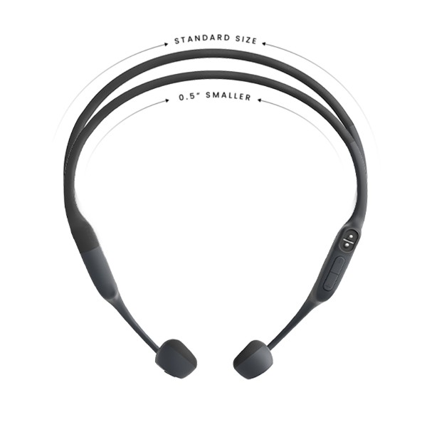 Shokz - OpenRun Mini Open-Ear Headphones - Black - Packshot 3