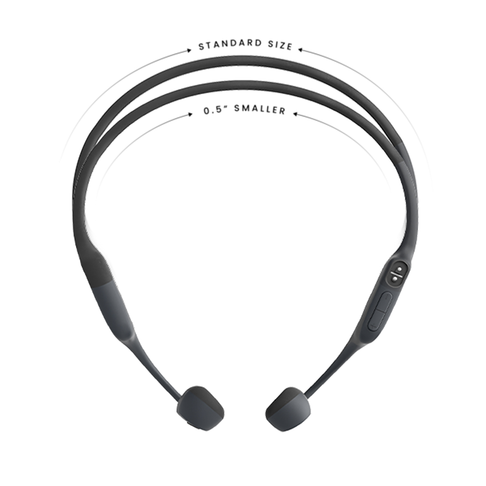 Shokz - OpenRun Mini Open-Ear Headphones - Black - Packshot 3