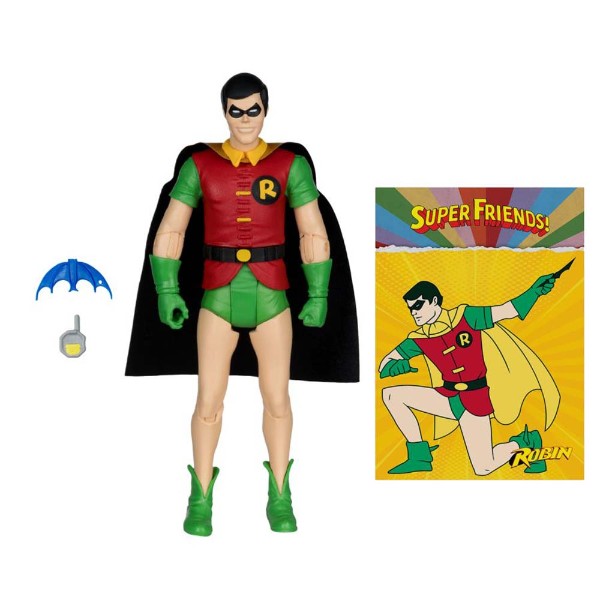 DC Comics - Super Friends - Robin (Universe of Evil) Retro Figure - Packshot 6