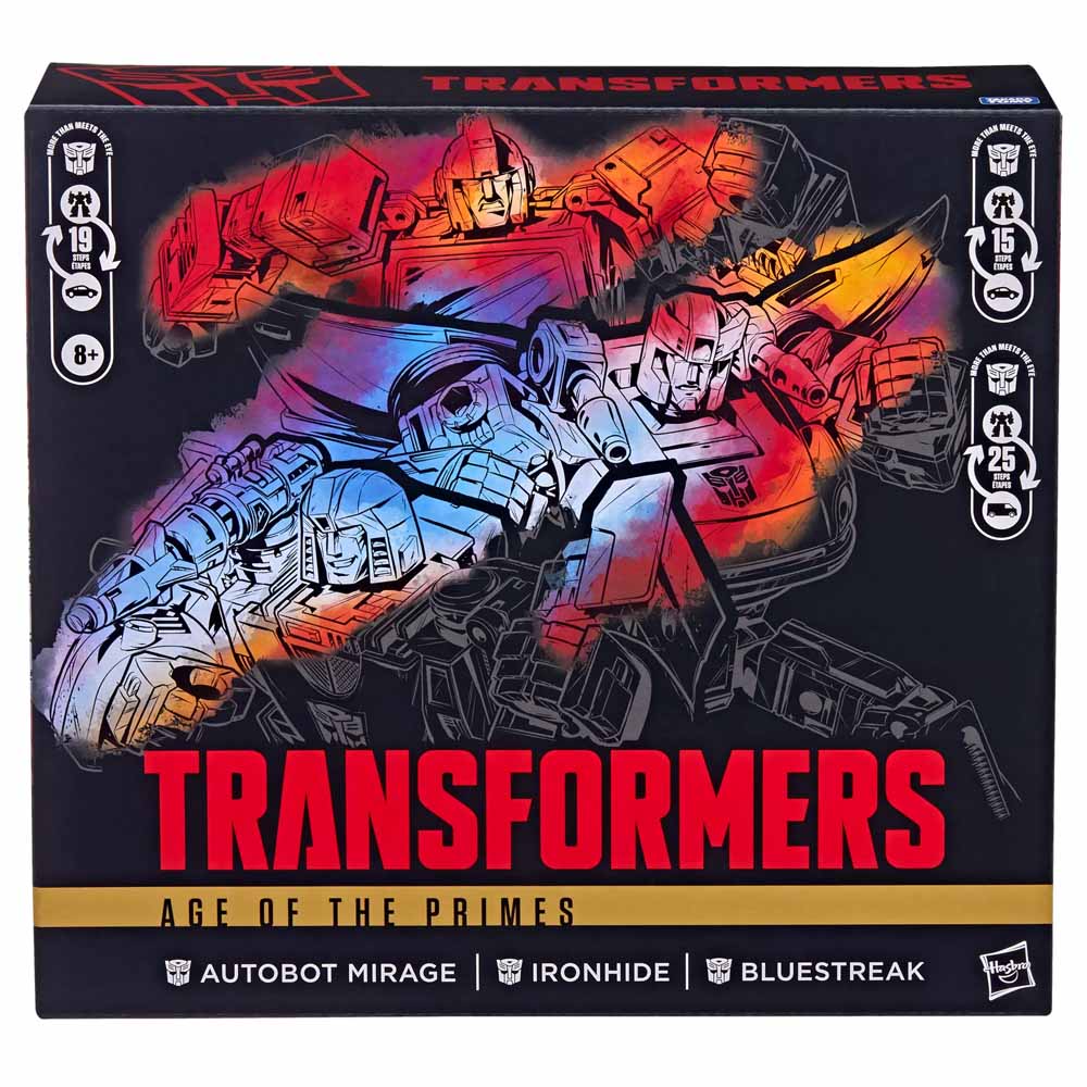 Transformers - Autobot Mirage, Ironhide & Bluestreak Action Figure 3-Pack - Packshot 3