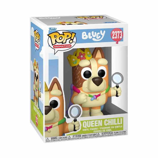 Bluey – Queen Chilli Pop! Vinyl Figure - Packshot 2