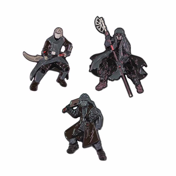 Star Wars - Episode IX - First Order Premium Pin Badge Set of 9 - Packshot 4