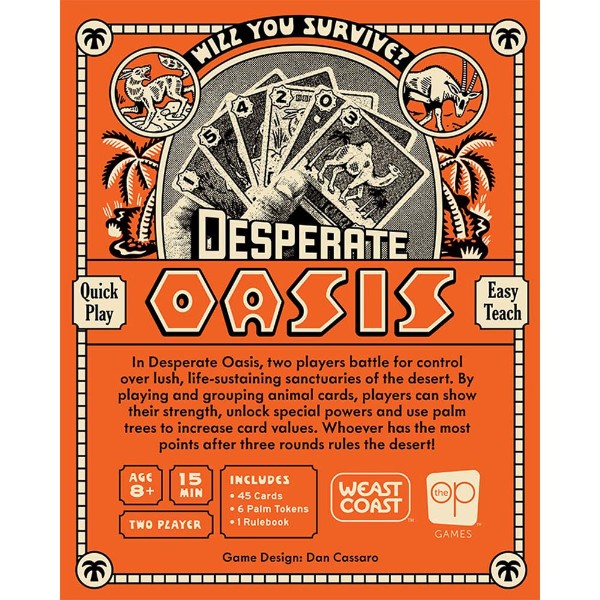 Desperate Oasis Card Game - Packshot 6