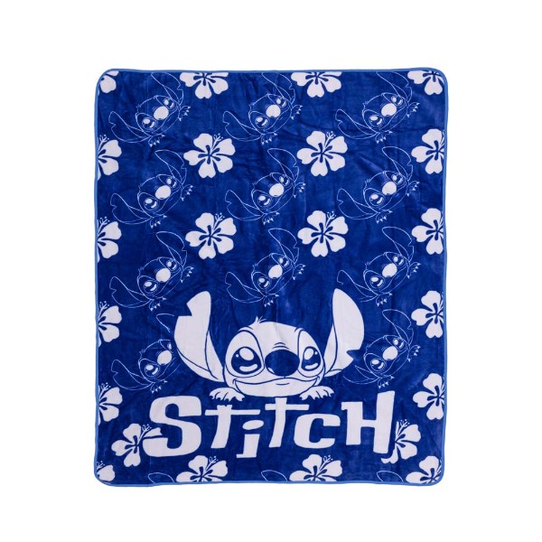 Disney - Lilo & Stitch - Stitch Hibiscus Blanket - Packshot 1