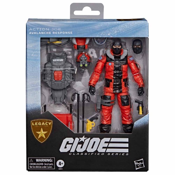 G.I. Joe - Classified Series: Legacy Collection - Action Joe Avalanche Response Action Figure - Packshot 4