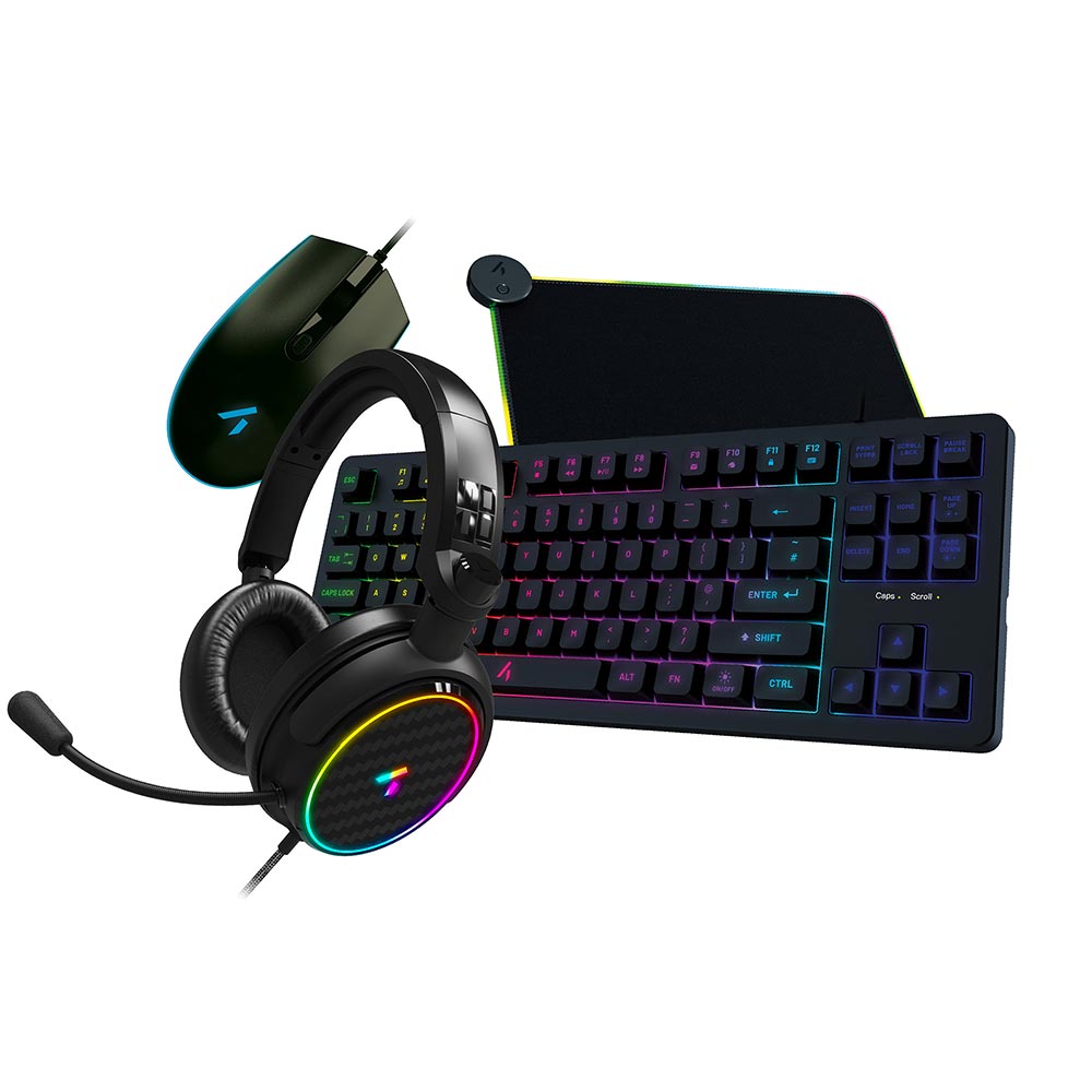 4Gamers - 4 in 1 Light-Up Gaming Bundle - Packshot 2