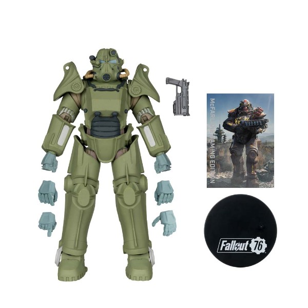 Fallout - Fallout 76 T-45 Deluxe Red Platinum Edition Action Figure - Packshot 2