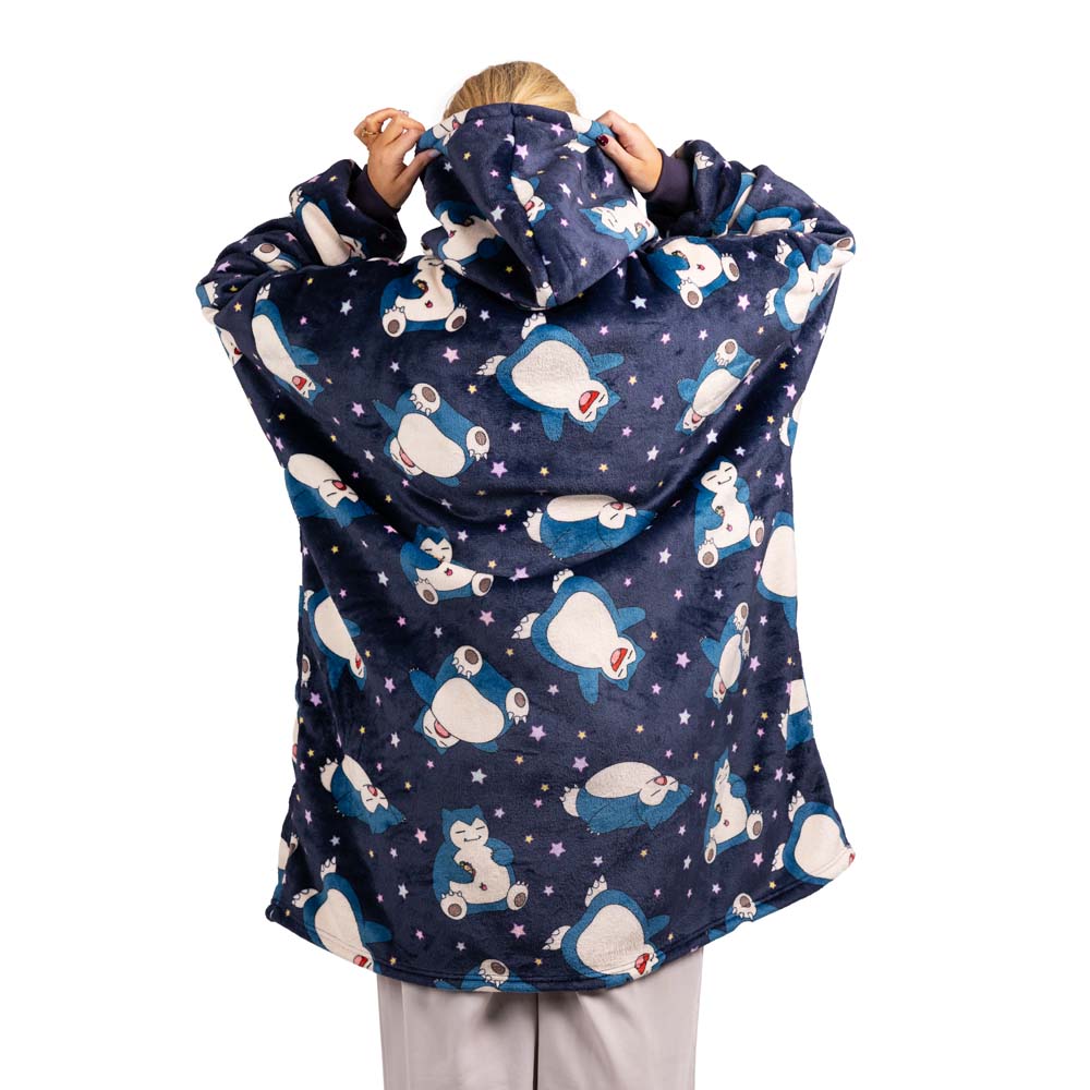 Pokemon - Snorlax & Stars Oversized Blanket Hoodie - Packshot 3