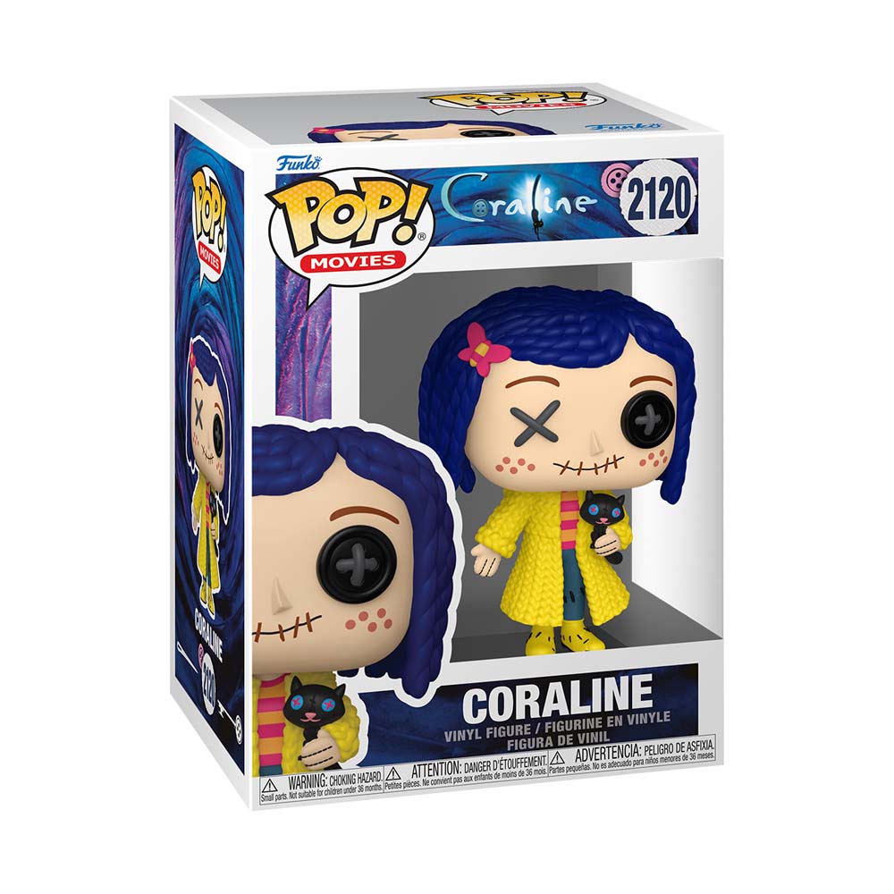 Coraline - Coraline (Patchwork) Pop! Vinyl Figure - Packshot 2