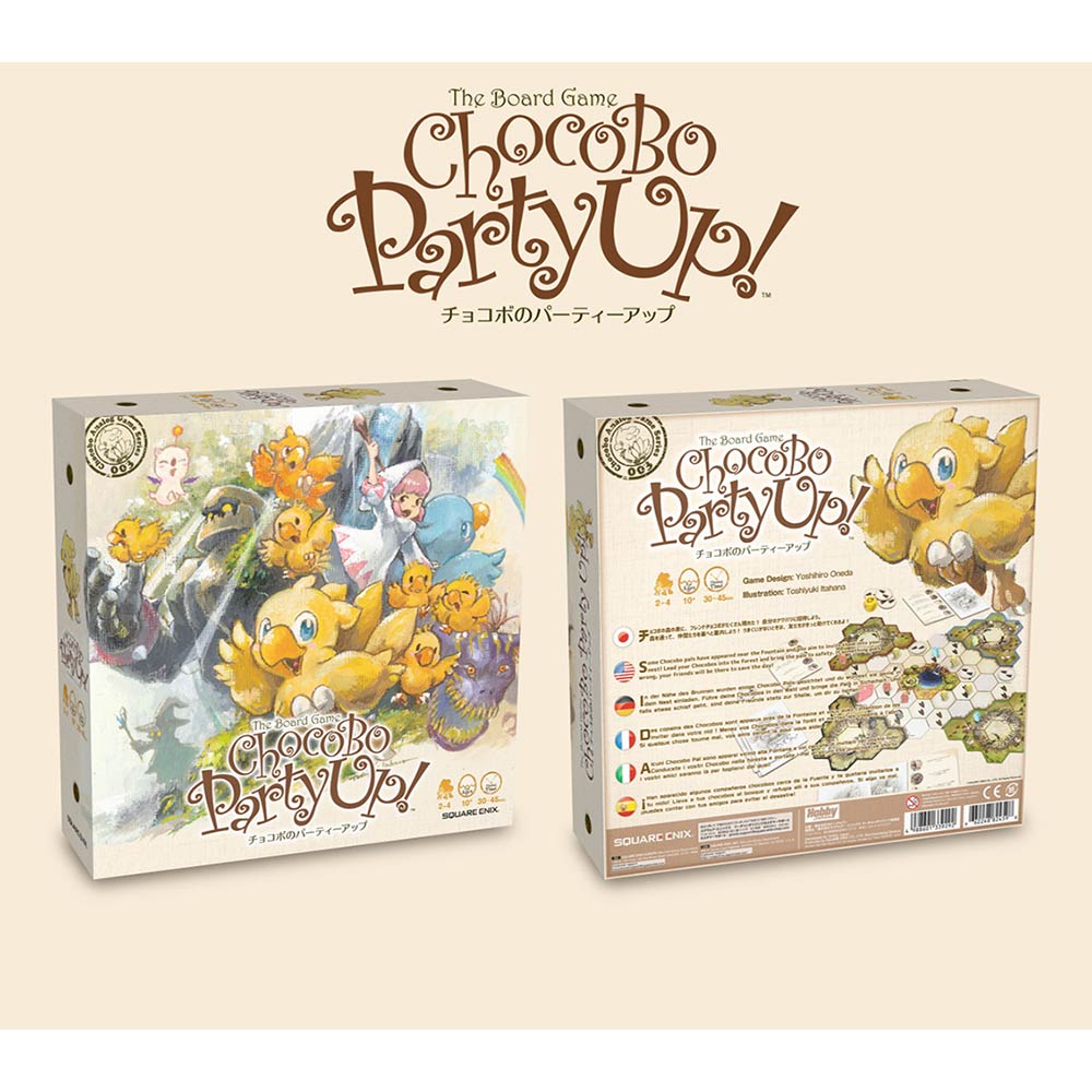 Square Enix - Chocobo Party Up! Board Game - Packshot 3