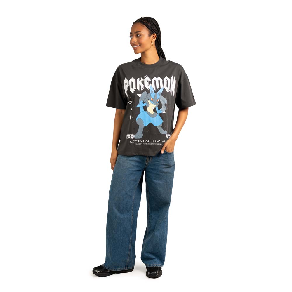 Pokemon - Lucario Oversized T-Shirt - Packshot 2