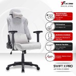 TTRacing Swift X Pro Air Threads Fabric Gaming Chair - Dawn - Packshot 5