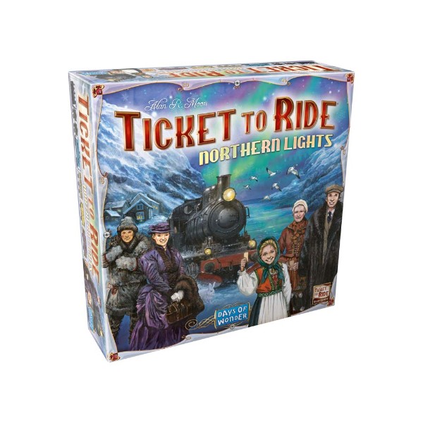 Ticket to Ride: Northern Lights Board Game - Packshot 1