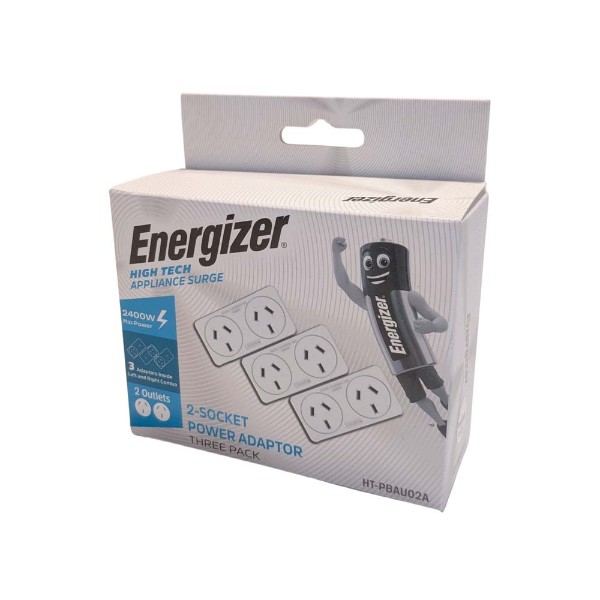 Energizer 2-Port 3 Pack - Packshot 2