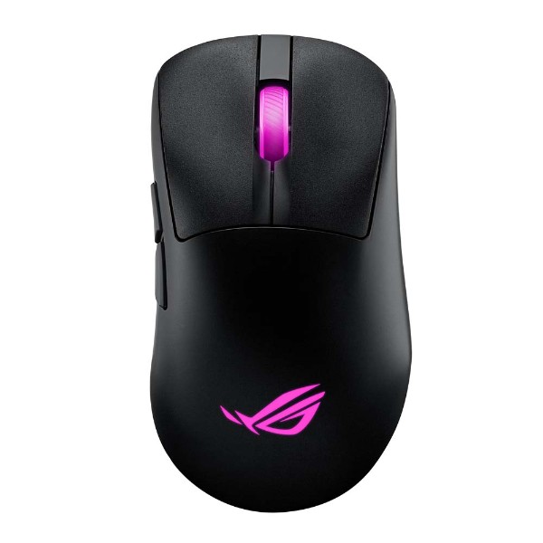 ASUS ROG - Keris II Origin eSports Ergo Wireless Gaming Mouse - Black - Packshot 1